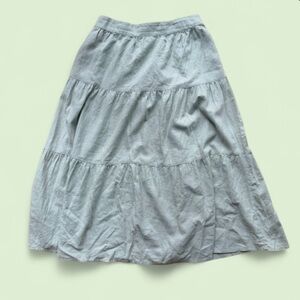 Matty m Green Maxi Skirt